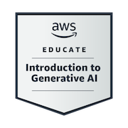 AWS Educate Introduction to Generative AI